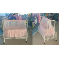 Fabricante NEW Baby Swing Cama con Mosquitero Ligera Baby Rocking Cradle